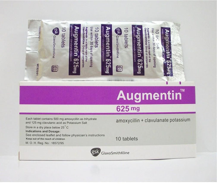 Thuốc Augmentin 1g điều trị viêm xoang Thuốc Augmentin 1g điều trị viêm xoang