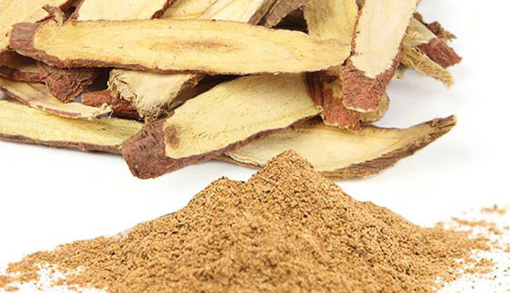 Cam thảo có tác dụng giảm đau, hỗ trợ tiêu hoá ở người đau dạ dày Cam thảo có tác dụng giảm đau, hỗ trợ tiêu hoá ở người đau dạ dày