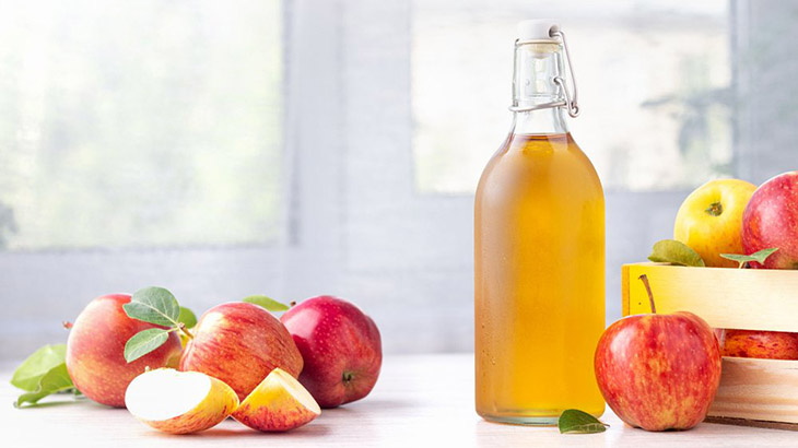 Giấm táo kháng viêm, ức chế vi khuẩn hiệu quả