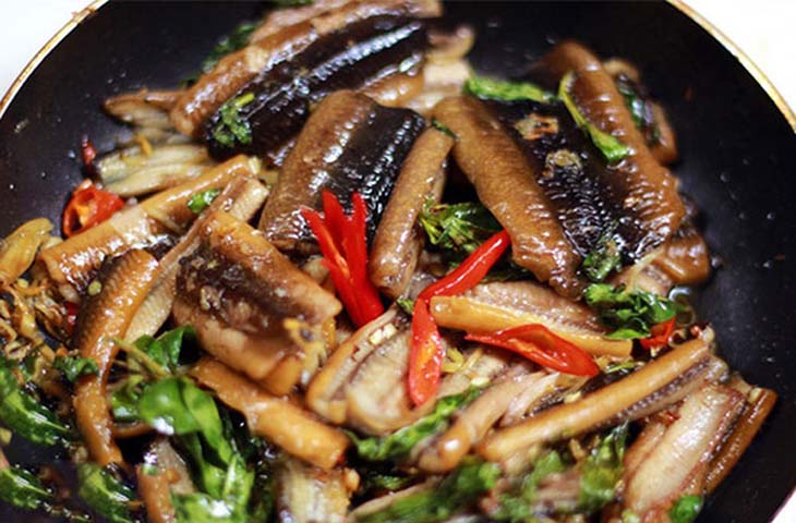 Lươn om lá lốt tốt cho sức khỏe nam giới