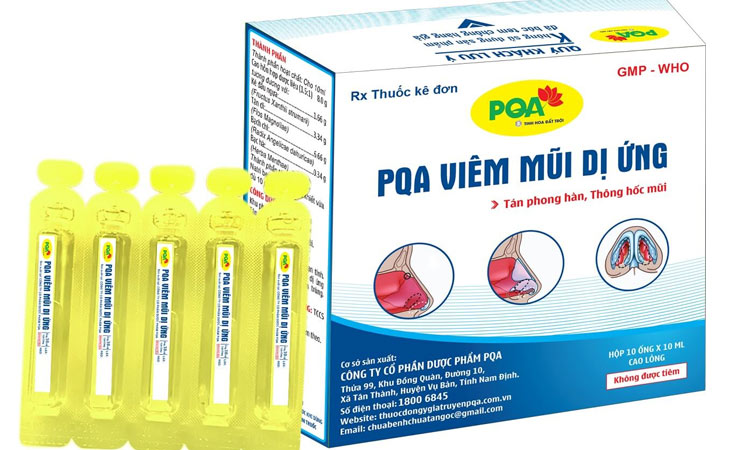 Các loại thuốc trị viêm mũi dị ứng thường dùng