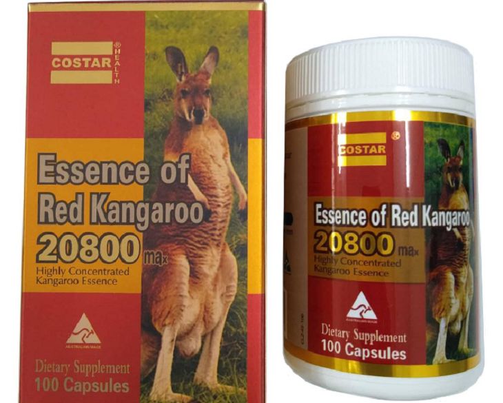 Thuốc tăng cường sinh lý nam của Úc - Essence of Red Kangaroo Thuốc tăng cường sinh lý nam của Úc - Essence of Red Kangaroo