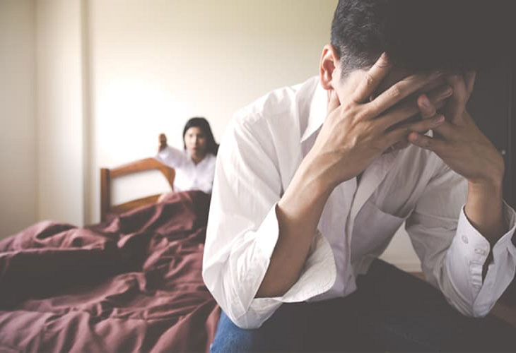 Nam giới đang bị lo lắng do xuất tinh sớm
