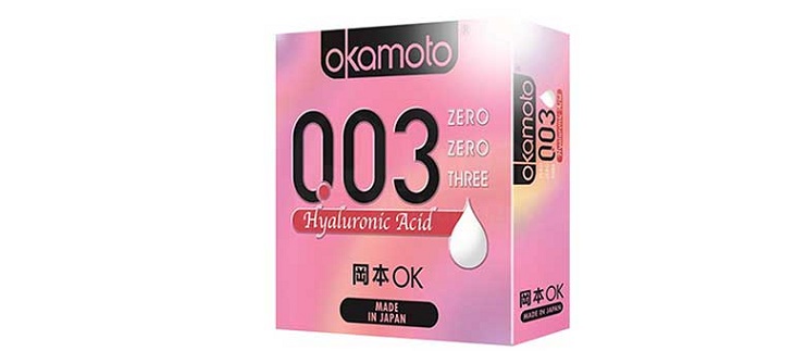 Bao cao su Okamoto 003 Hyaluronic Acid Bao cao su Okamoto 003 Hyaluronic Acid