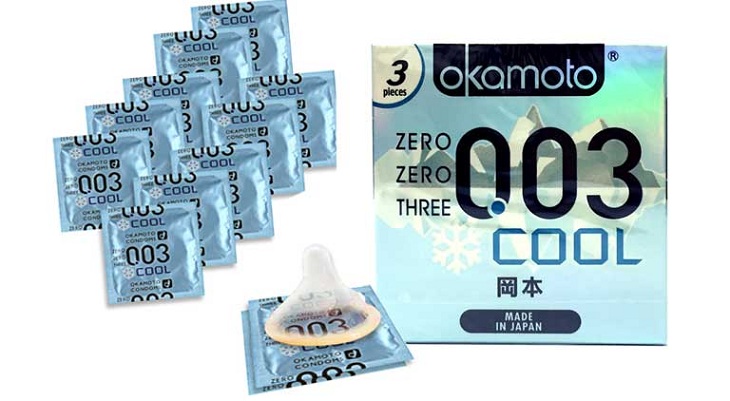 Bao cao su Okamoto 003 Cool Bao cao su Okamoto 003 Cool