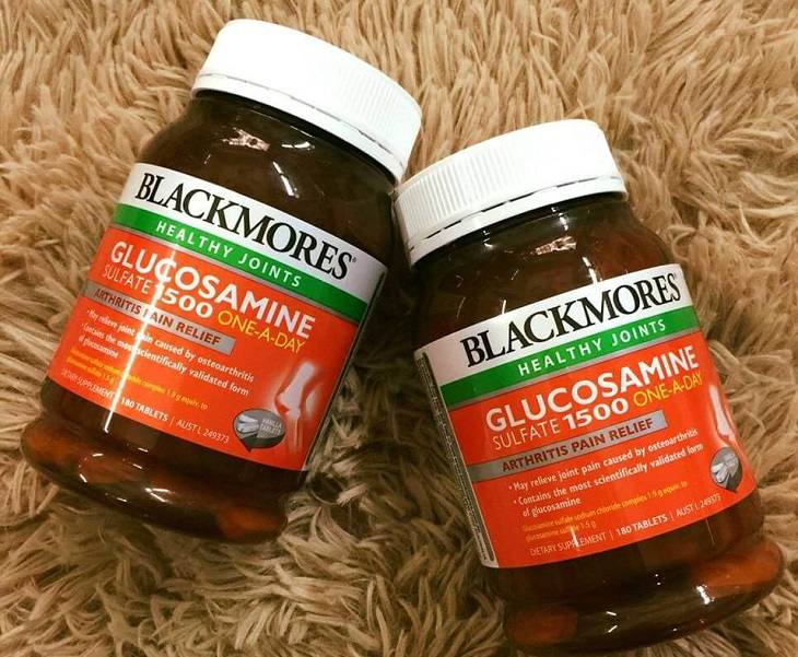 Thuốc chữa thoát vị đĩa đệm Blackmores glucosamine là sản phẩm nhập khẩu nổi tiếng của Đức Thuốc chữa thoát vị đĩa đệm Blackmores glucosamine là sản phẩm nhập khẩu nổi tiếng của Đức