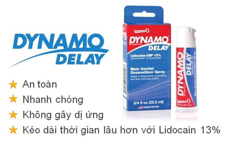 Thuốc chống xuất tinh sớm Dynamo được nam giới trên toàn thế giới tin dùng Thuốc chống xuất tinh sớm Dynamo được nam giới trên toàn thế giới tin dùng