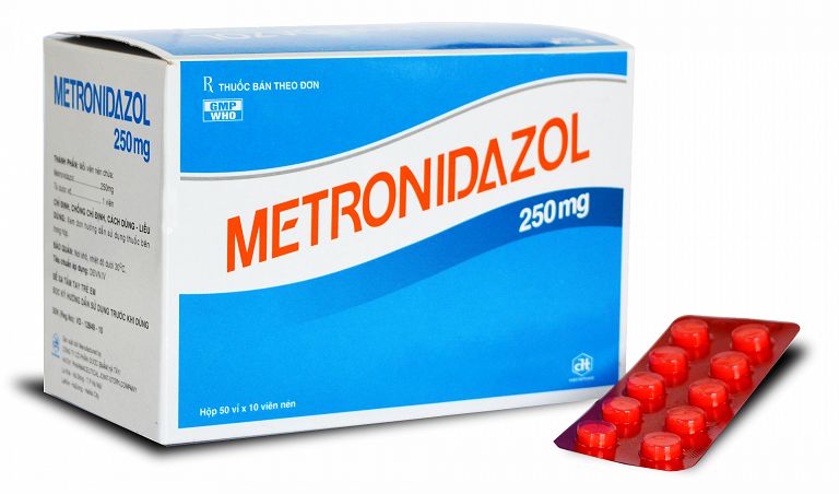 Metronidazole trị viêm loét dạ dày tá tràng Metronidazole trị viêm loét dạ dày tá tràng