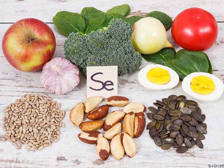 Bổ sung nhóm thực phẩm giàu khoáng chất Selen