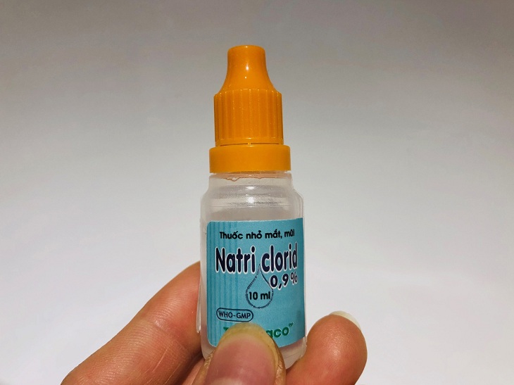 Nacl 0,9% là thuốc nhỏ có tác dụng làm sạch tai Nacl 0,9% là thuốc nhỏ có tác dụng làm sạch tai