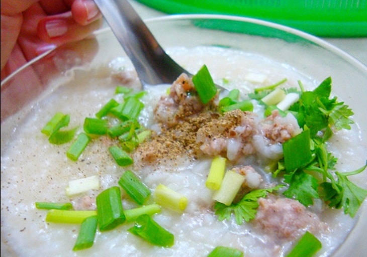 Cách nấu cháo thịt bò chữa viêm mũi