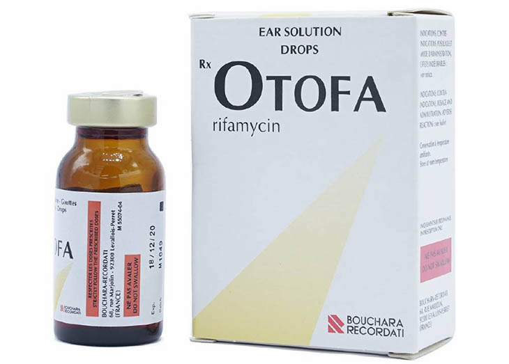 Otofa - thuốc nhỏ kháng sinh đơn thuần điều trị viêm tai giữa bị thủng màng nhĩ
