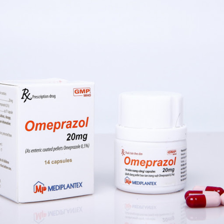 Thuốc dạ dày omeprazol 10mg/ 20mg/ 40mg Thuốc dạ dày omeprazol 10mg/ 20mg/ 40mg