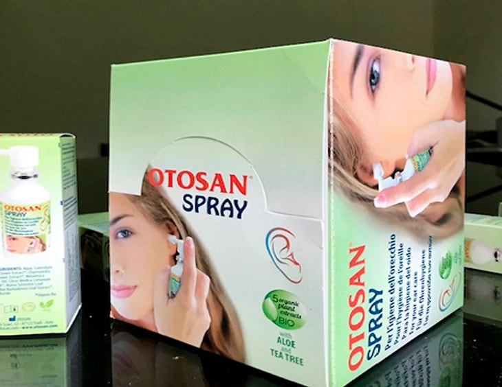 Sau khi dùng thuốc viêm tai Otosan cần rửa lại vòi thuốc Sau khi dùng thuốc viêm tai Otosan cần rửa lại vòi thuốc