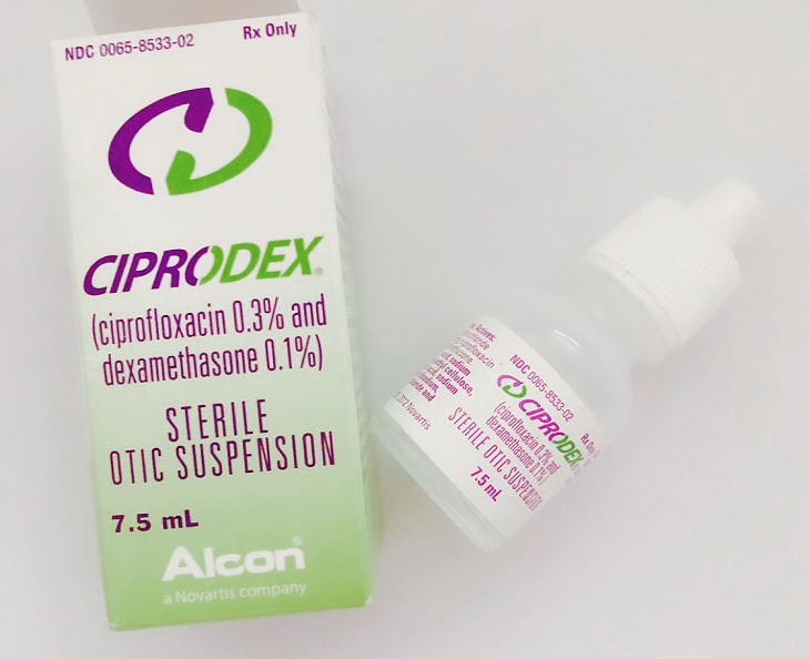 Tốt nhất nên nhỏ Ciprodex theo chỉ định của bác sĩ trị liệu Tốt nhất nên nhỏ Ciprodex theo chỉ định của bác sĩ trị liệu