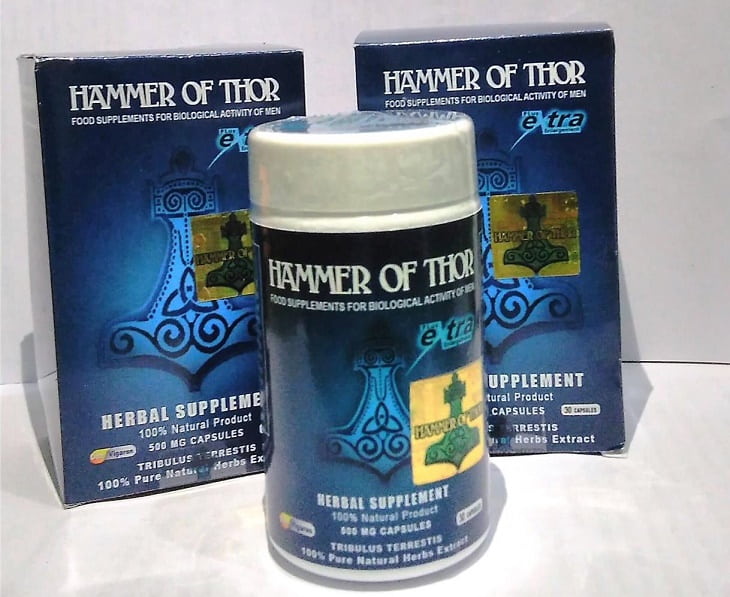 Thực phẩm chức năng tốt cho sinh lý nam Hammer of Thor Thực phẩm chức năng tốt cho sinh lý nam Hammer of Thor