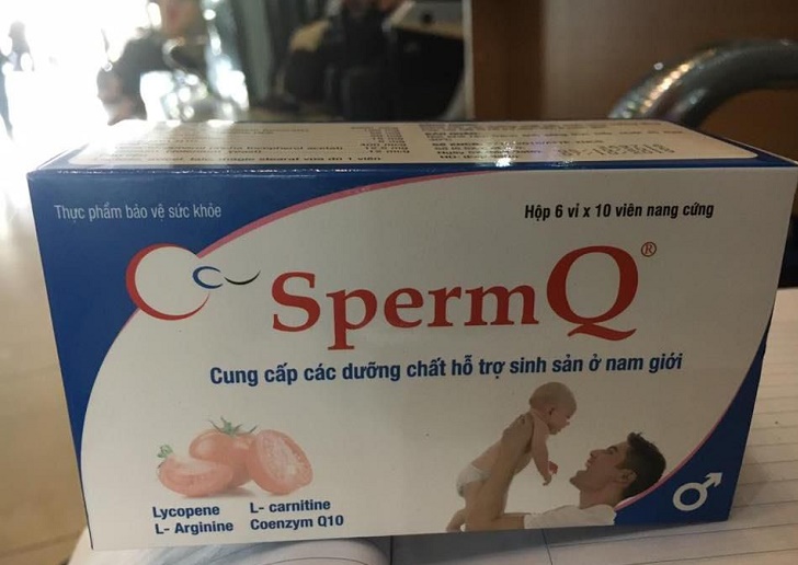 SpermQ có chứa các chất tốt cho sự phát triển của tinh trùng SpermQ có chứa các chất tốt cho sự phát triển của tinh trùng