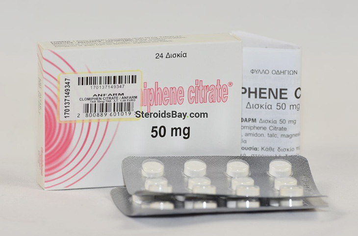 Thuốc trị tinh trùng yếu Clomiphene citrate Thuốc trị tinh trùng yếu Clomiphene citrate