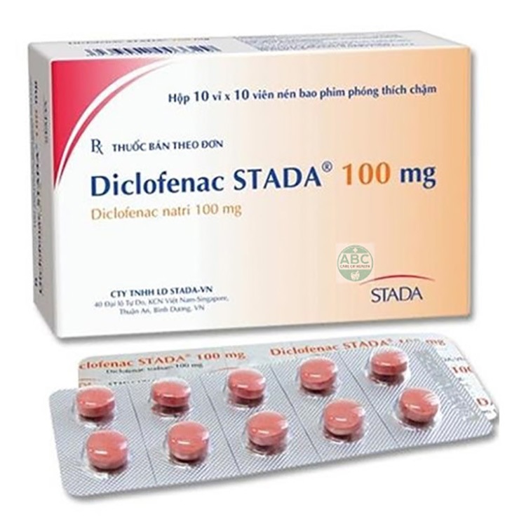 Thuốc Diclofenac có công dụng giảm đau kháng viêm Thuốc Diclofenac có công dụng giảm đau kháng viêm