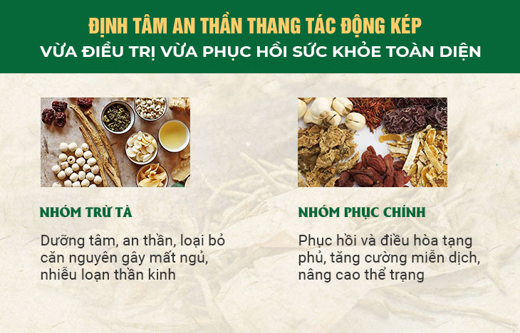 Bài thuốc kết hợp 2 nhóm thuốc chính vừa điều trị vừa phục hồi