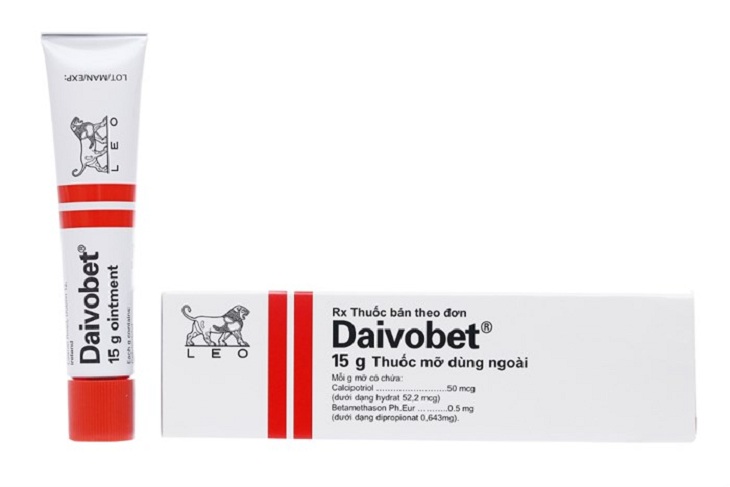 Kem bôi Daivobet giúp điều trị vảy phấn hồng Kem bôi Daivobet giúp điều trị vảy phấn hồng