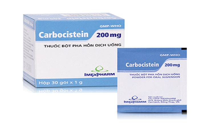 Nếu dịch nhầy nhiều và đặc, bác sĩ sẽ chỉ định loại thuốc long đờm khử chứa lưu huỳnh