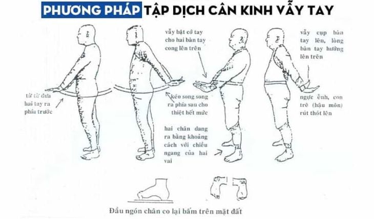 Bài tập vẩy tay được ứng dụng phổ biến trong chữa bệnh rối loạn tiền đình
