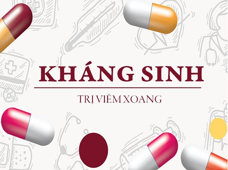 Điều trị viêm xoang mạn tính bằng kháng sinh