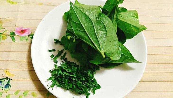 Dùng lá lốt