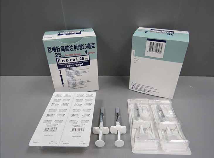 Thuốc Etanercept là thuốc điều trị vảy nến thể khớp Thuốc Etanercept là thuốc điều trị vảy nến thể khớp