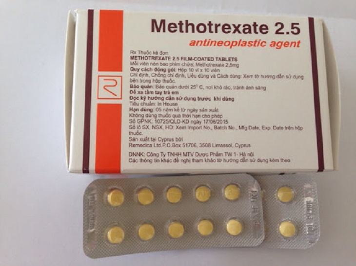 Methotrexate là thuốc thường dùng cho trường hợp mắc bệnh về hệ miễn dịch Methotrexate là thuốc thường dùng cho trường hợp mắc bệnh về hệ miễn dịch