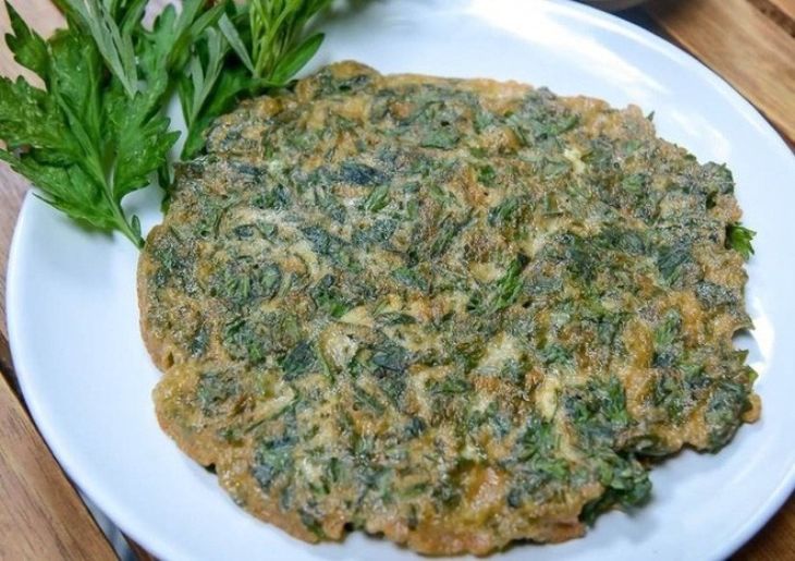 Trứng ngải cứu là món ăn ngon, dễ thực hiện