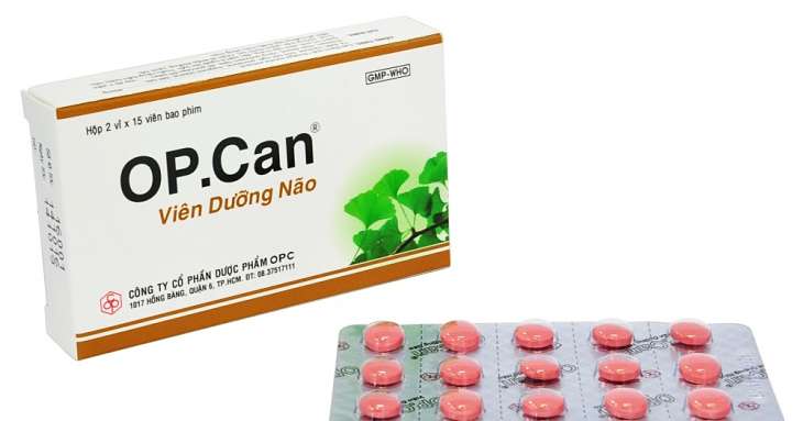 Viên uống dưỡng não OP.Can Viên uống dưỡng não OP.Can