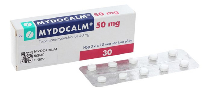 Bác sĩ thường chỉ định Mydocalm trong đơn thuốc cho người thoái hóa đốt sống cổ Bác sĩ thường chỉ định Mydocalm trong đơn thuốc cho người thoái hóa đốt sống cổ