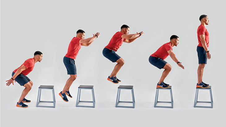 Box jump là một cách tập gym giảm cân mang lại kết quả tốt