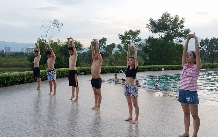 Khởi động không kỹ là điều cấm kỵ khi bơi