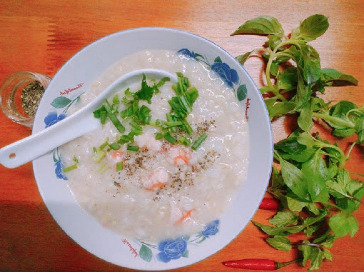 Cháo tôm là món ăn bổ dưỡng tốt cho sức khỏe
