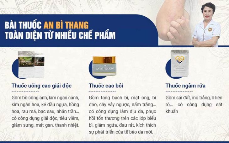 3 chế phẩm của bài thuốc An Bì Thang