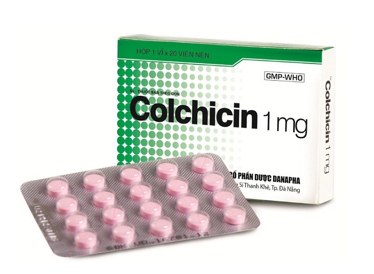 Biệt dược này là thành phần chính có trong các loại thuốc trị gout như Colchicin Biệt dược này là thành phần chính có trong các loại thuốc trị gout như Colchicin