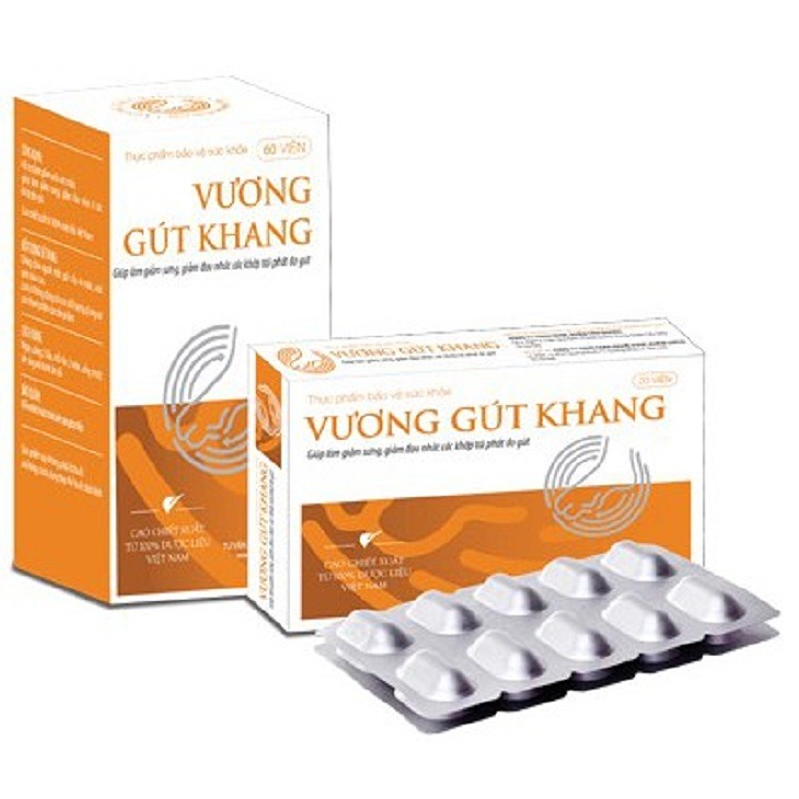 Vương Gút Khang là thực phẩm chức năng hỗ trợ điều trị bệnh gout Vương Gút Khang là thực phẩm chức năng hỗ trợ điều trị bệnh gout