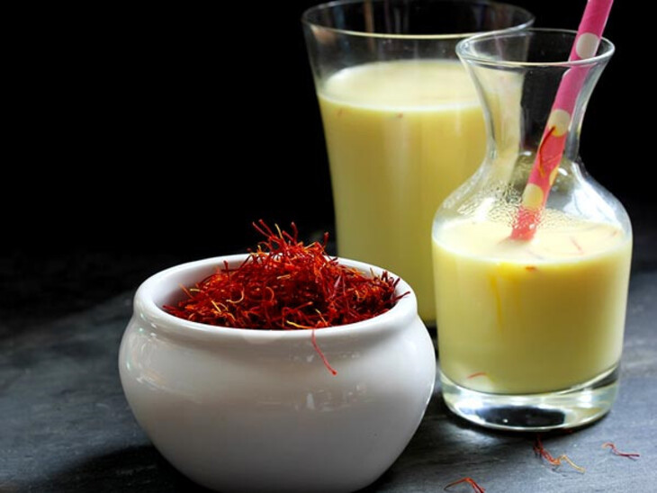 Saffron kết hợp sữa tươi tốt cho sức khỏe Saffron kết hợp sữa tươi tốt cho sức khỏe
