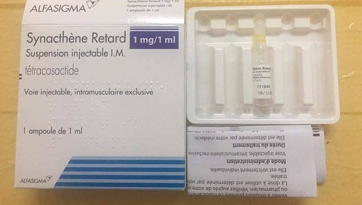 Thuốc Synacthène (Tetracosaclide) được dùng trong điều trị bệnh