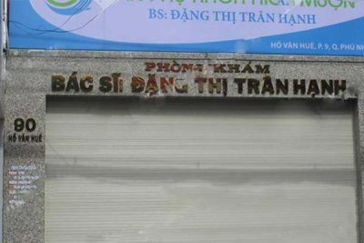 Phòng Khám Bác Sĩ Đặng Thị Trân Hạnh – Chuyên Sản Phụ Khoa