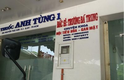 Phòng Khám TS.BS Trương Bá Trung - Chuyên Khoa Tiêu Hóa - Gan Mật