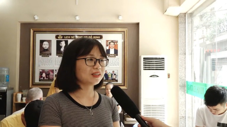 Chị Hương chia sẻ về hiệu quả bài thuốc chữa viêm họng Đỗ Minh Đường