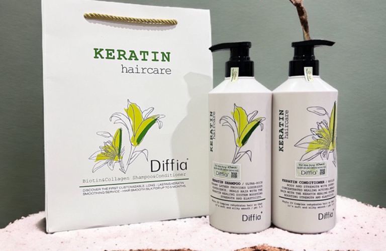 Dầu gội Keratin Diffia