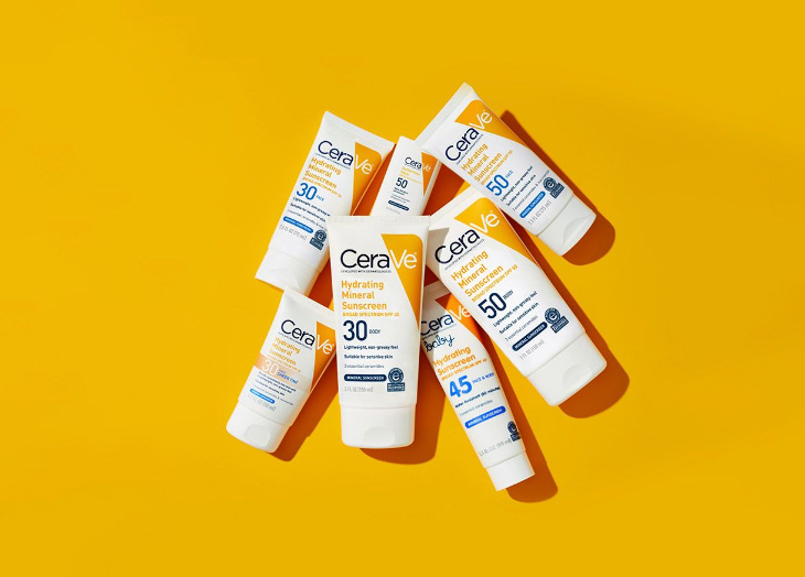 Cerave Hydrating Mineral có công dụng chống nắng hoàn hảo