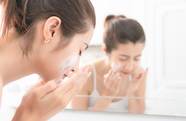 Hãy đảm bảo rằng vùng da bị bệnh luôn được làm sạch