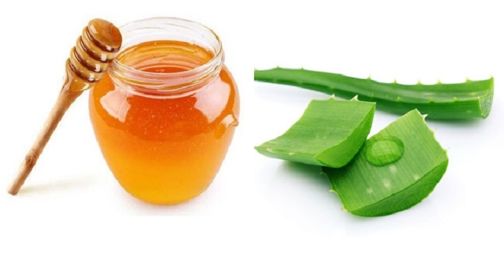 Nha đam kết hợp với mật ong chữa bệnh