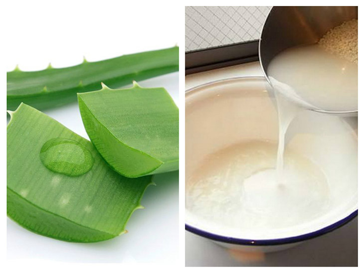 Nha đam ngoài tác dụng dưỡng ẩm, mềm da còn giúp cô bé khắc phục được tình trạng "khô hạn" 
